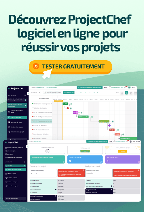 Projectchef cadre projets