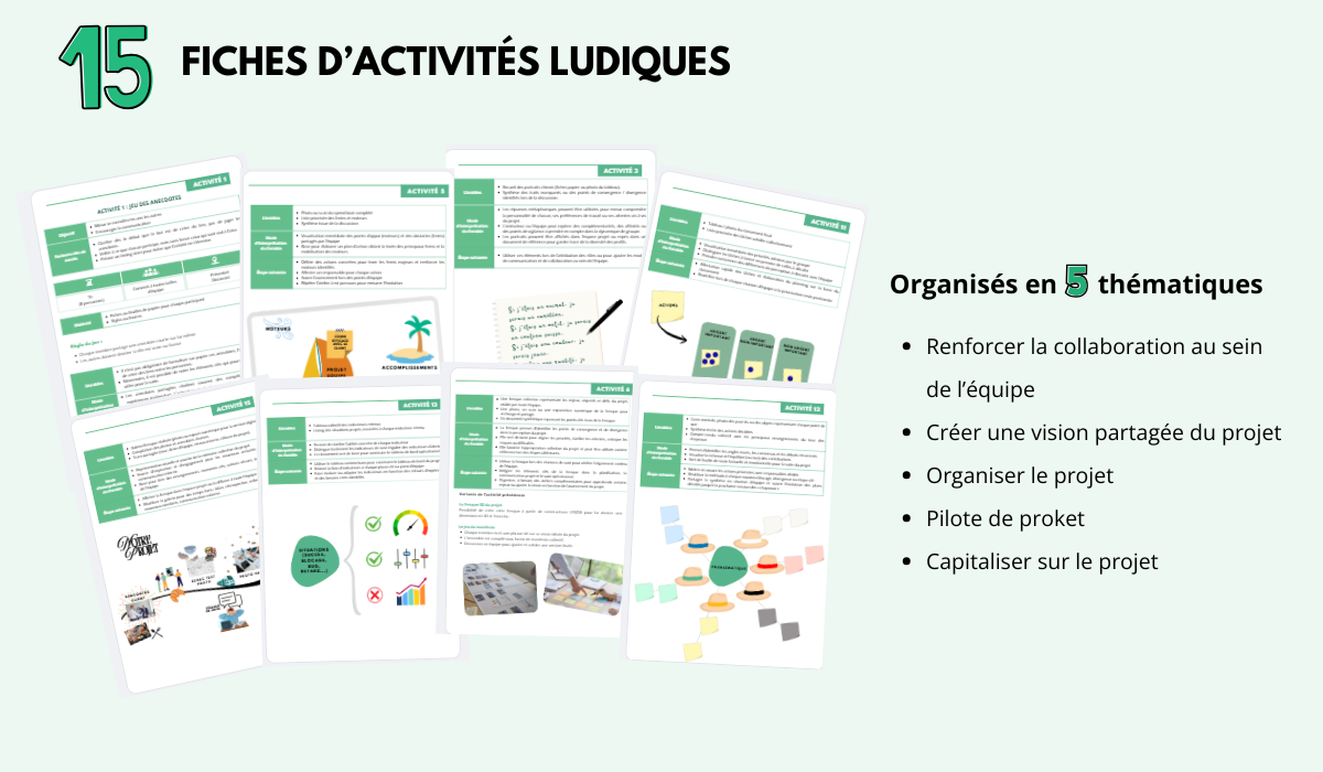 15 fiches ludiques projet 15 fiches ludiques projet