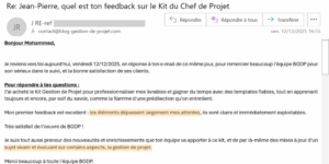 Témoignage de Jean-pierre kit PM