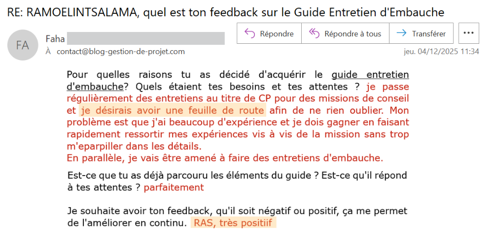 témoignage Adriem guide embauche CP
