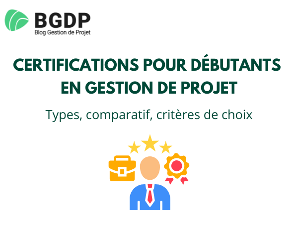 Certification gestion de projet débutant